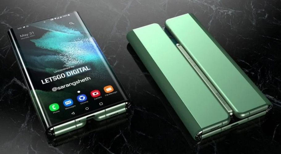 Những hình ảnh concept về Galaxy Z Fold Tab vừa được tiết lộ