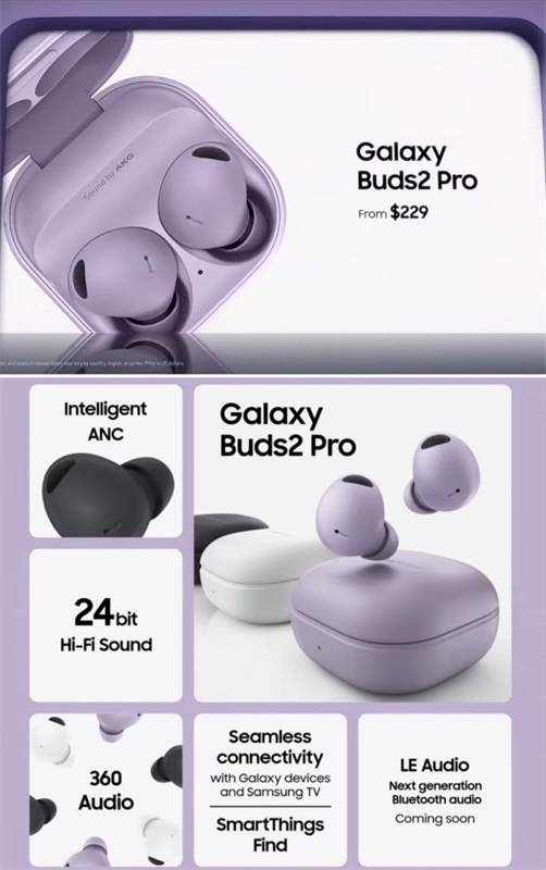 Thông số Galaxy Buds 2 Pro