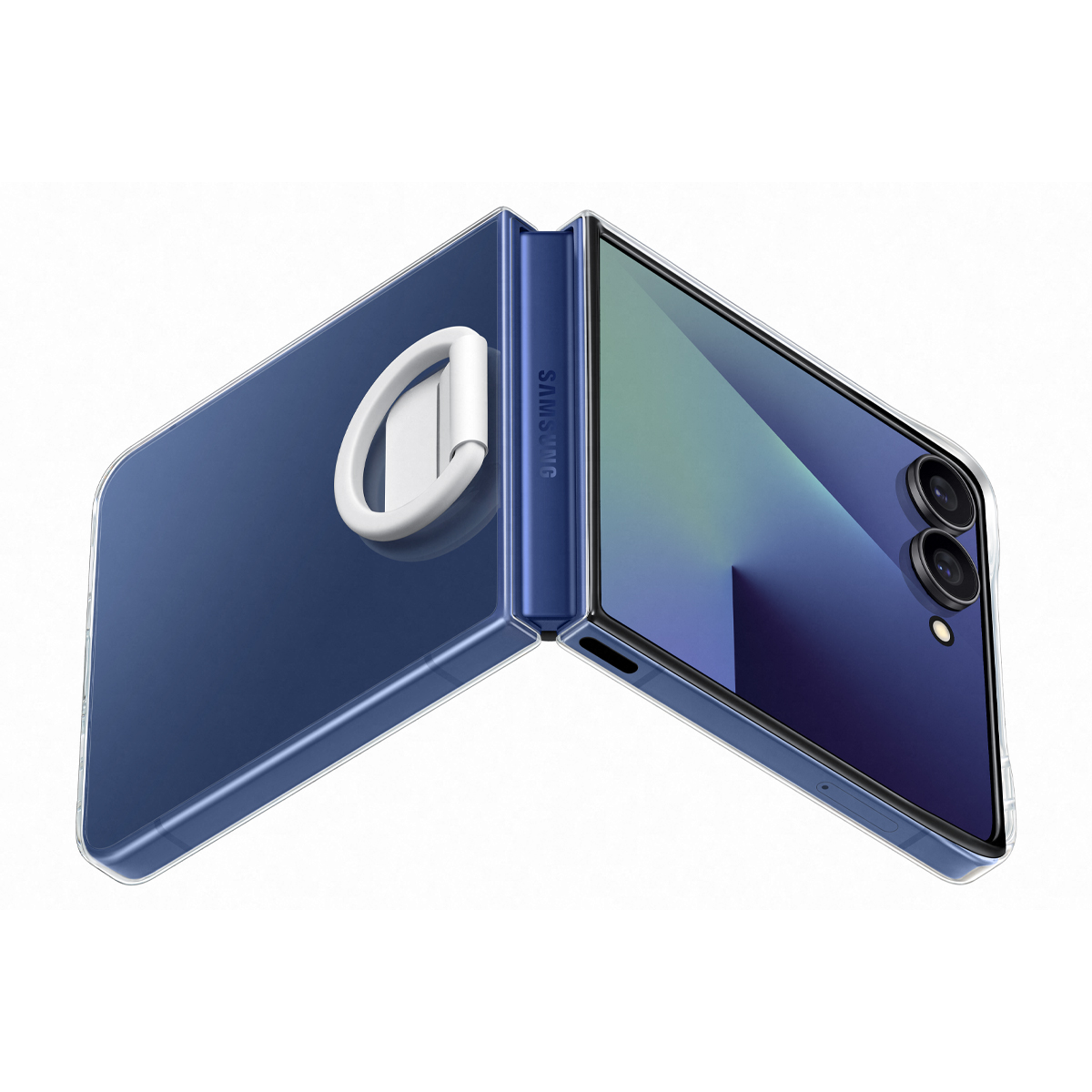 Ốp Lưng Trong Suốt Kèm Vòng Galaxy Z Flip7