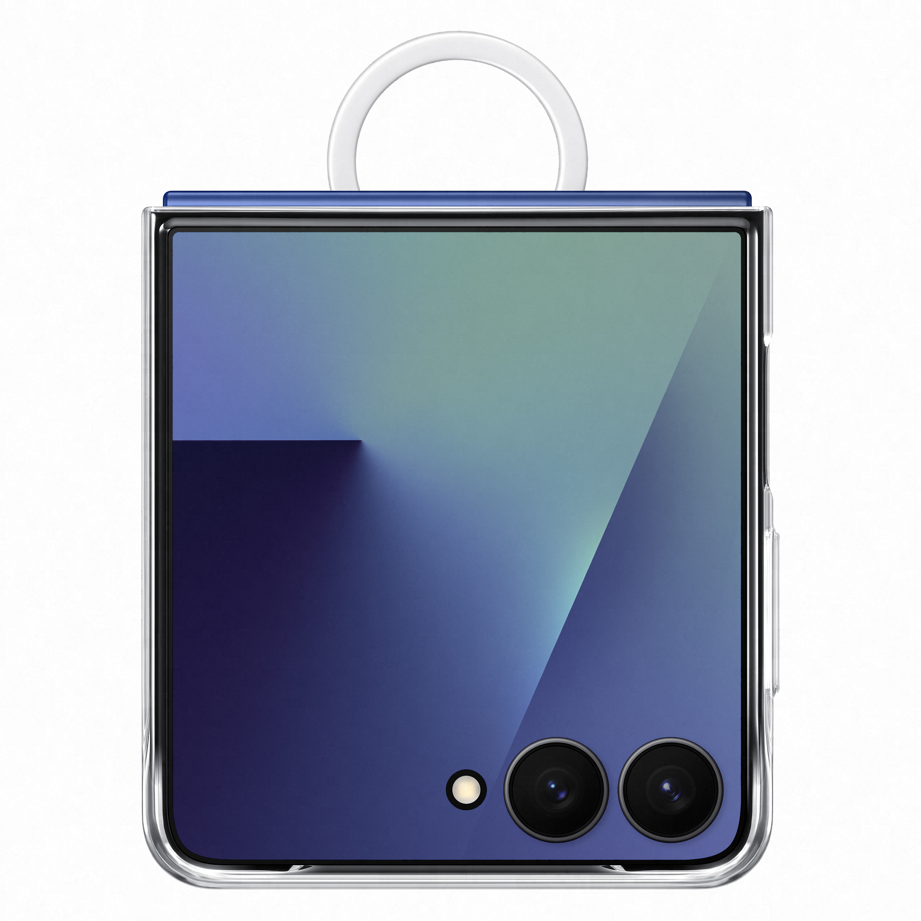 Ốp Lưng Trong Suốt Kèm Vòng Galaxy Z Flip7